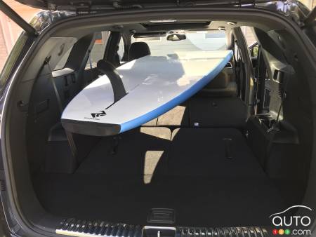 Kia Sorento SX 2020, avec planche à pagaie